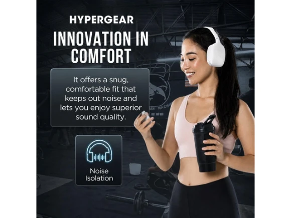 Over-ear wireless Bluetooth headphones — Wireless Earbuds, Generic Logic, Inc.
