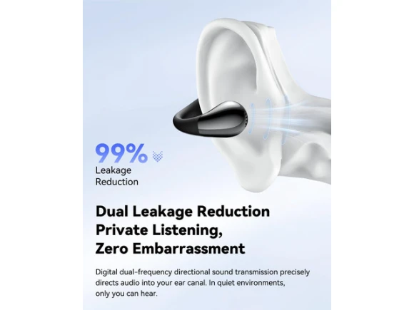 Open-ear clip-on earbuds — Wireless Earbuds, Generic Logic, Inc.