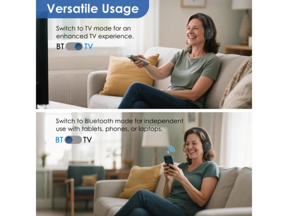 Wireless TV Headphones — Wireless Earbuds, Generic Logic, Inc.