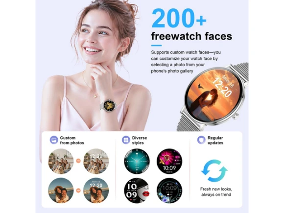 Smartwatch with 3 bands — Smart Watch, Generic Logic, Inc.
