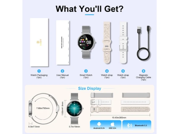 Smartwatch with 3 bands — Smart Watch, Generic Logic, Inc.