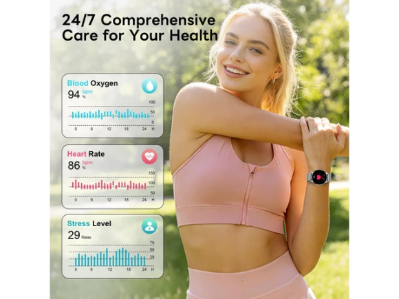 Smartwatch with 4 bands — Smart Watch, Generic Logic, Inc.