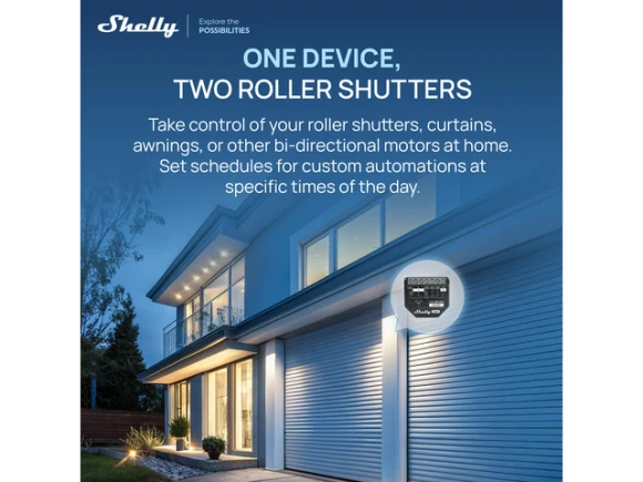 2-channel smart relay switch, 2-pack — Smart Switch, Shelly