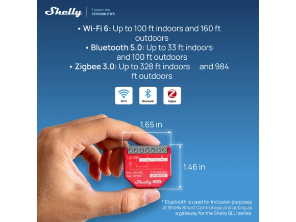Gen4 Smart Relay Switch, 4-Pack — Smart Switch, Shelly