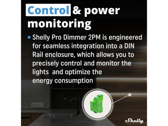 Smart Dimmer, 2 Channels — Smart Switch, Shelly