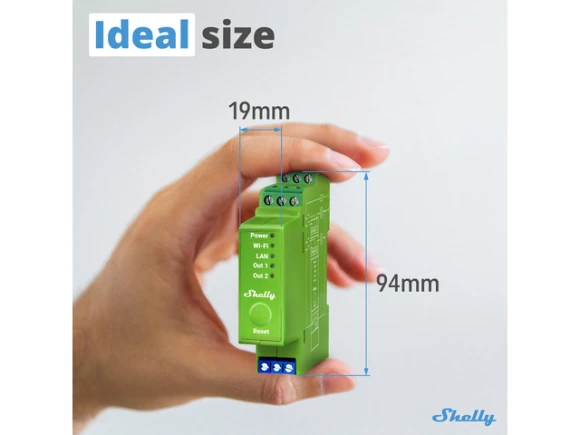 Smart Dimmer, 2 Channels — Smart Switch, Shelly