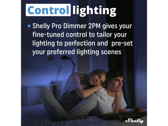 Smart Dimmer, 2 Channels — Smart Switch, Shelly
