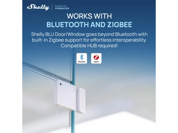 Smart Door and Window Sensor — Motion Sensor, Shelly