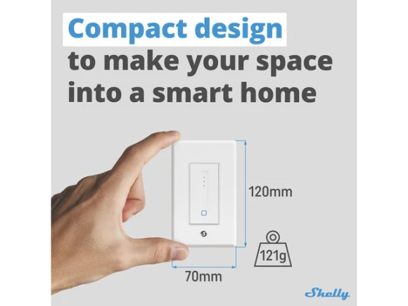 Smart wall dimmer — Smart Switch, Shelly