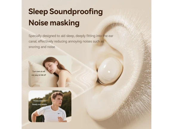 Bluetooth Sleep Earbuds, 2-Pack — Wireless Earbuds, Generic Logic, Inc.