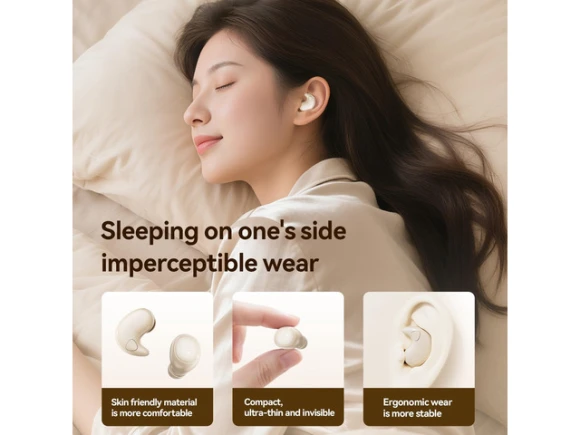 Bluetooth Sleep Earbuds, 2-Pack — Wireless Earbuds, Generic Logic, Inc.