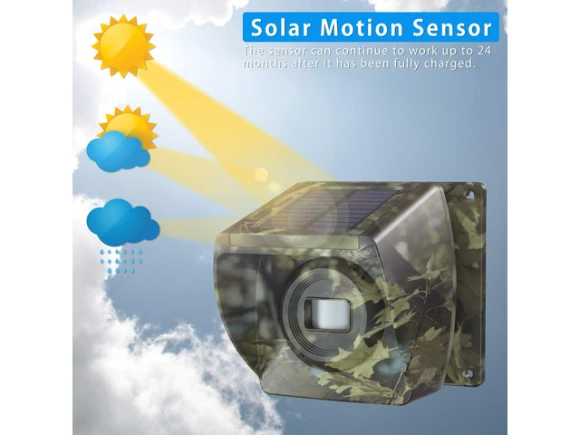 Solar Driveway Alarm System — Motion Sensor, Generic Logic, Inc.