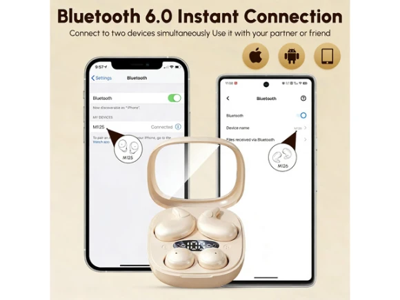 Wireless sleep earbuds — Wireless Earbuds, Generic Logic, Inc.