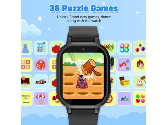 Black Smart Watch — Kids Smart Watch, Generic Logic, Inc.