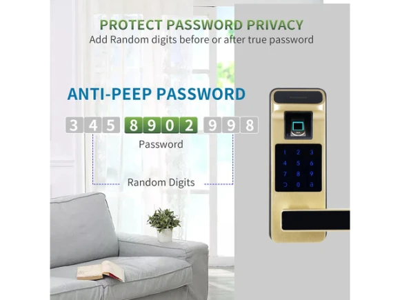 Gold Smart Door Lock — Smart Lock, Generic Logic, Inc.