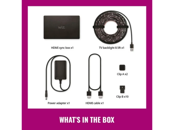 HDMI Sync Box with TV Backlight — LED Strip Lights, Generic Logic, Inc.