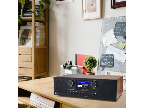 Wi-Fi Internet Radio with FM and Stereo Speakers — Internet Radios, Ocean Digital