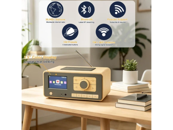 WiFi Internet Radio — Internet Radios, Ocean Digital