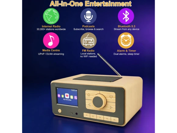 WiFi Internet Radio — Internet Radios, Ocean Digital