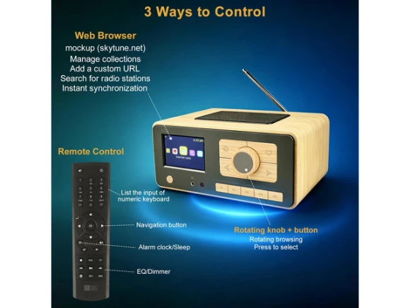 WiFi Internet Radio — Internet Radios, Ocean Digital