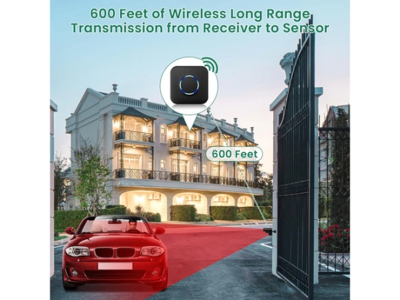 Wireless Driveway Alarm with Motion Sensor — Motion Sensor, Generic Logic, Inc.