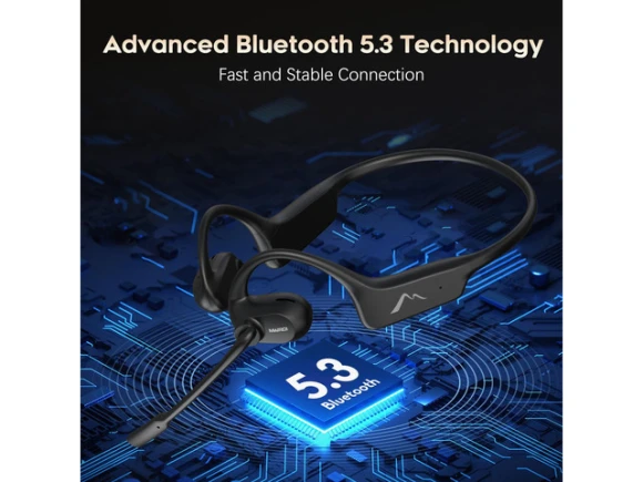 Open-Ear Bluetooth Headphones with Microphone — Wireless Earbuds, Generic Logic, Inc.
