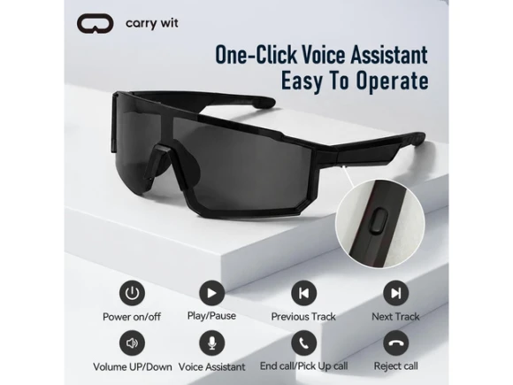 Bluetooth sunglasses — Smart Glasses, Generic Logic, Inc.