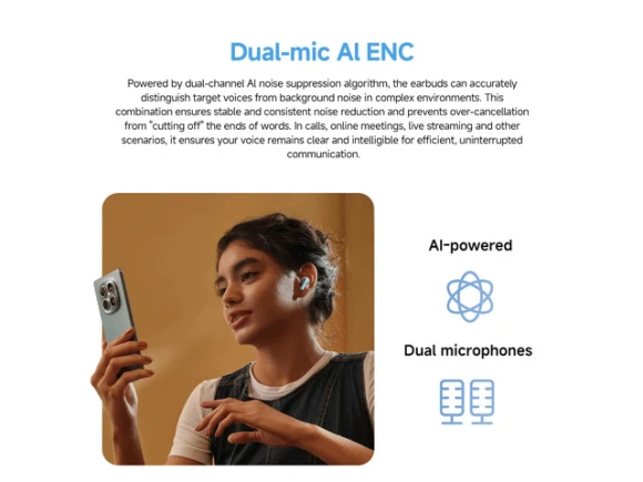 True Wireless Earbuds, Blue — Wireless Earbuds, Redmi