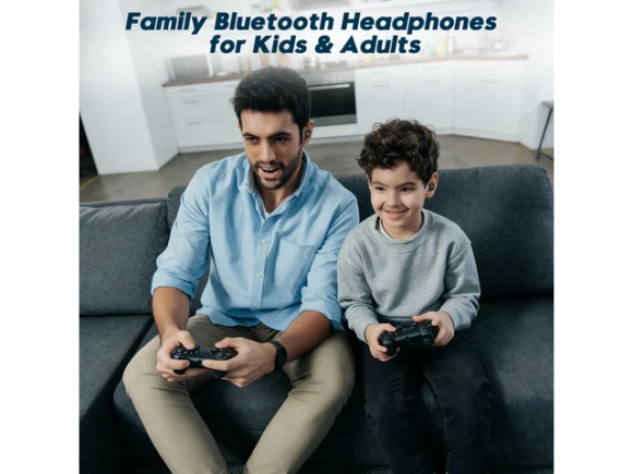 Black Wireless Earbuds for Children — Wireless Earbuds, Generic Logic, Inc.