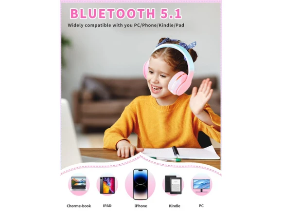 Bluetooth Kids Headphones — Wireless Earbuds, Generic Logic, Inc.