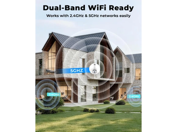 Light Bulb Security Camera, 2K, 360° PTZ, 2-Pack — Security Camera, Generic Logic, Inc.