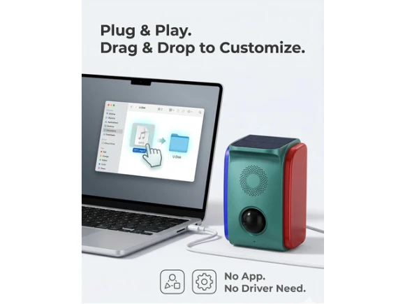 Solar Motion Sensor Alarm — Motion Sensor, Generic Logic, Inc.