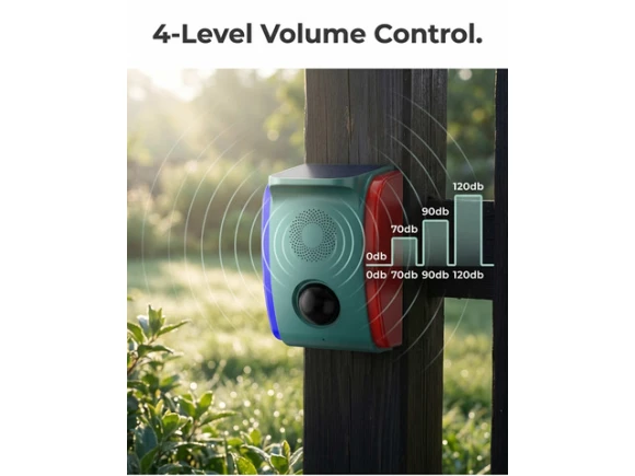 Solar Motion Sensor Alarm — Motion Sensor, Generic Logic, Inc.