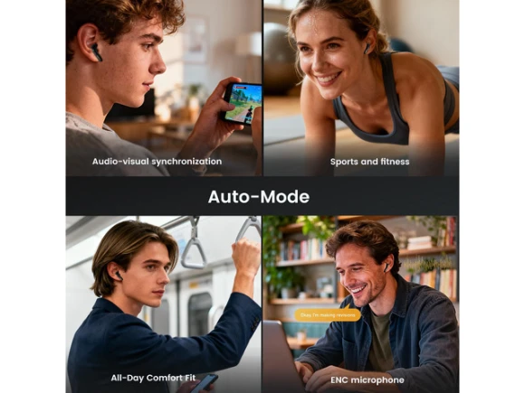 Wireless Earbuds, Bumblebee Black — Wireless Earbuds, Generic Logic, Inc.