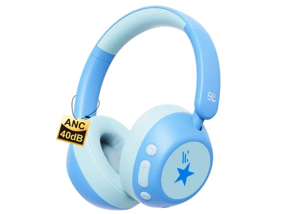 Kids' active noise-cancelling headphones — Wireless Earbuds, Generic Logic, Inc.