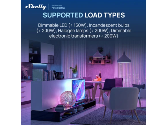 Smart Dimmer Gen4 — Smart Switch, Shelly