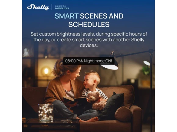 Smart Dimmer Gen4 — Smart Switch, Shelly