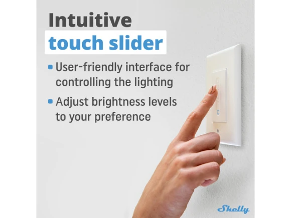 Smart Wall Dimmer, 4-Pack — Smart Switch, Shelly
