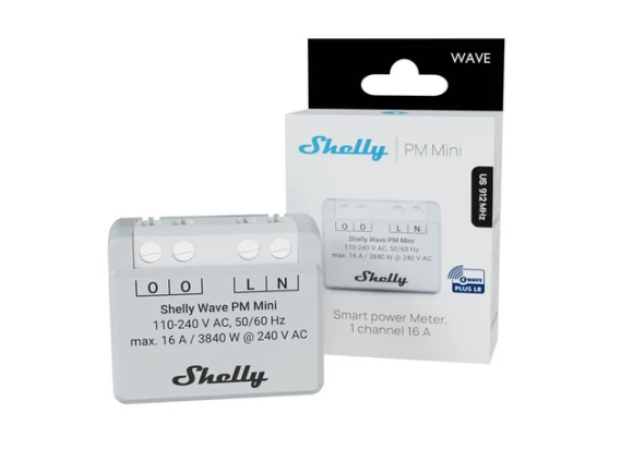 Z-Wave Long Range Smart Power Meter — Energy Monitor, Shelly