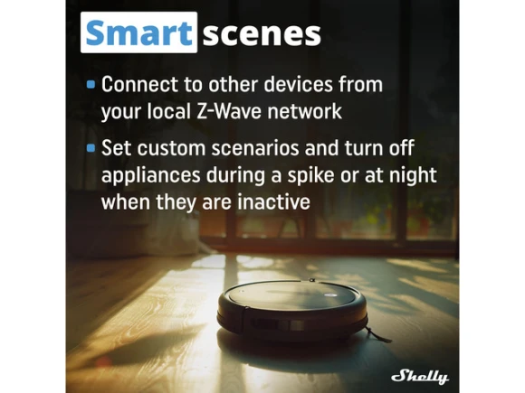 Z-Wave Long Range Smart Power Meter — Energy Monitor, Shelly