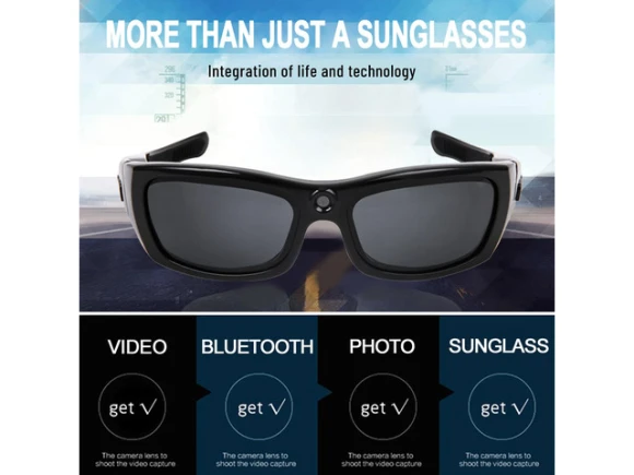 1080P HD Camera Sunglasses — Digital Cameras & Camcorders, Generic Logic, Inc.