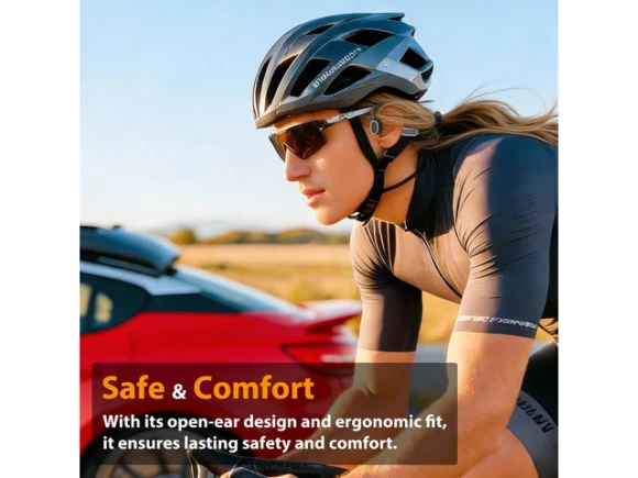 Open-Ear Bone Conduction Bluetooth Headphones — Wireless Earbuds, Generic Logic, Inc.