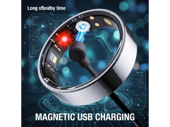 Smart Ring, 7#, Silver — Smart Ring, Generic Logic, Inc.