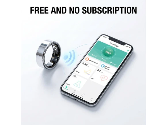 Smart Ring, 7#, Silver — Smart Ring, Generic Logic, Inc.