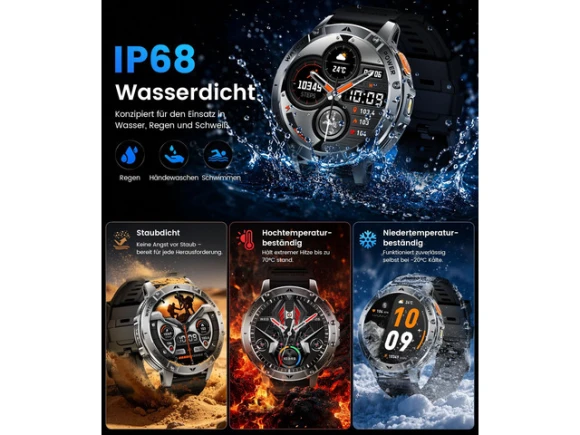 Smart Watch, Dark Black — Smart Watch, Generic Logic, Inc.