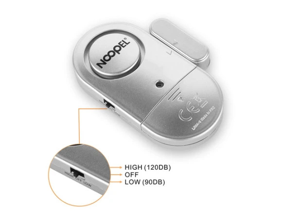 Door/window alarm sensor, 2-pack — Motion Sensor, Generic Logic, Inc.