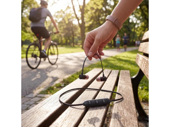 Bluetooth Neckband Headphones — Wireless Earbuds, Generic Logic, Inc.