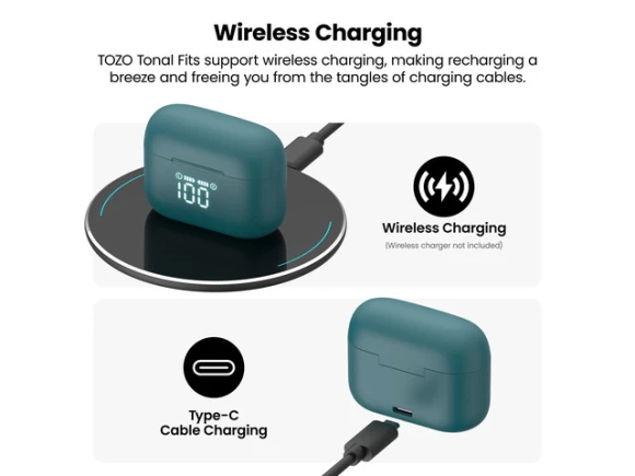 Wireless Earbuds, Green — Wireless Earbuds, Generic Logic, Inc.
