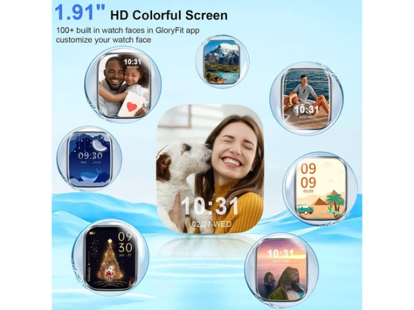 Smartwatch, 1.91-inch HD display — Smart Watch, Generic Logic, Inc.