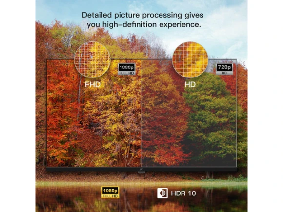 40-inch LCD TV — Smart TV, FPD